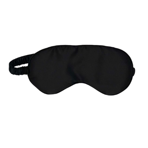 Sleeping Eye Mask - Black Satin