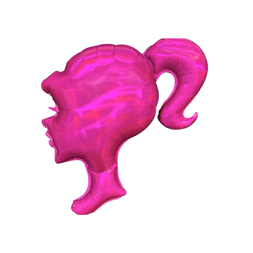 Foil Balloon - Barbie Head