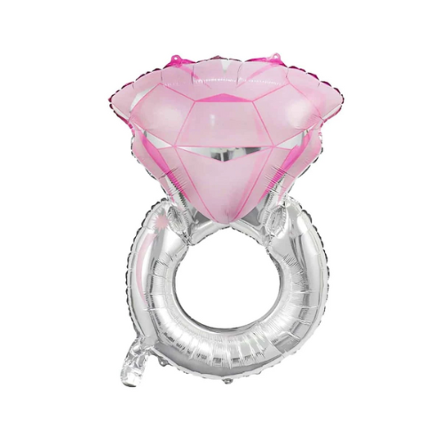 Foil Balloon - Pink Ring 27"