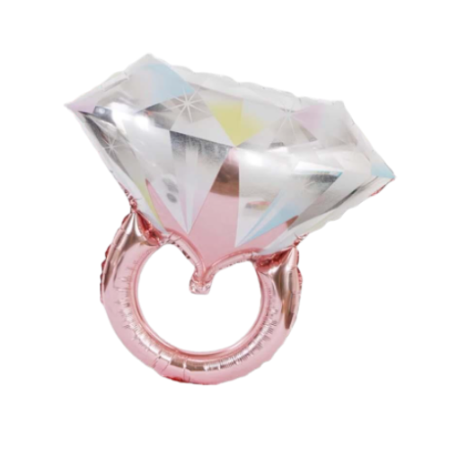 Foil Balloon - Rainbow Ring 26"