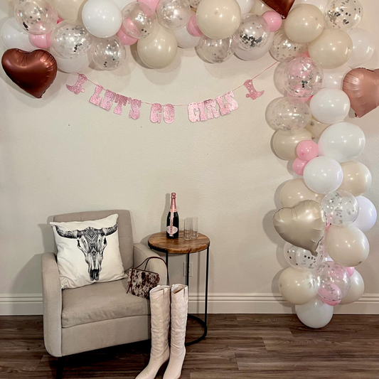 Balloon Garland Kit - Cowgirl Couture