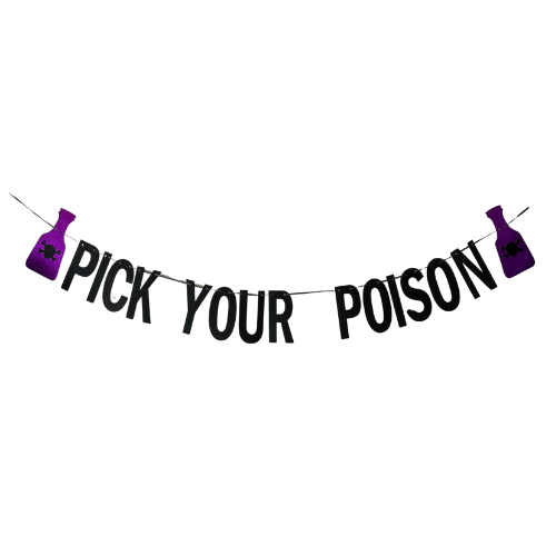 Banner - "Pick Your Poison"