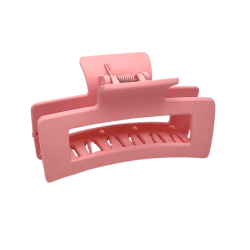 Hair Clip - Matte Pink