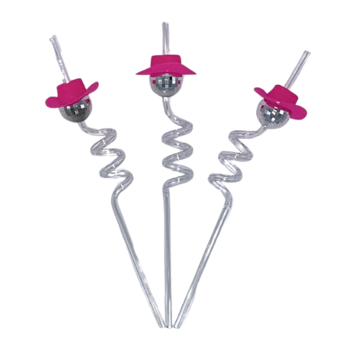 Swirl Straw - Disco Cowgirl