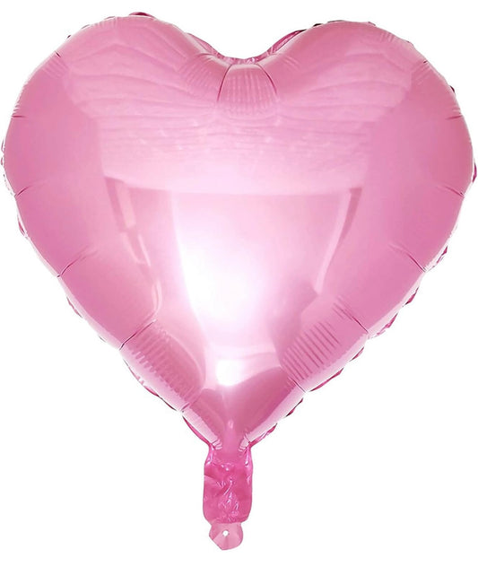 Heart Foil Balloon - Light Pink