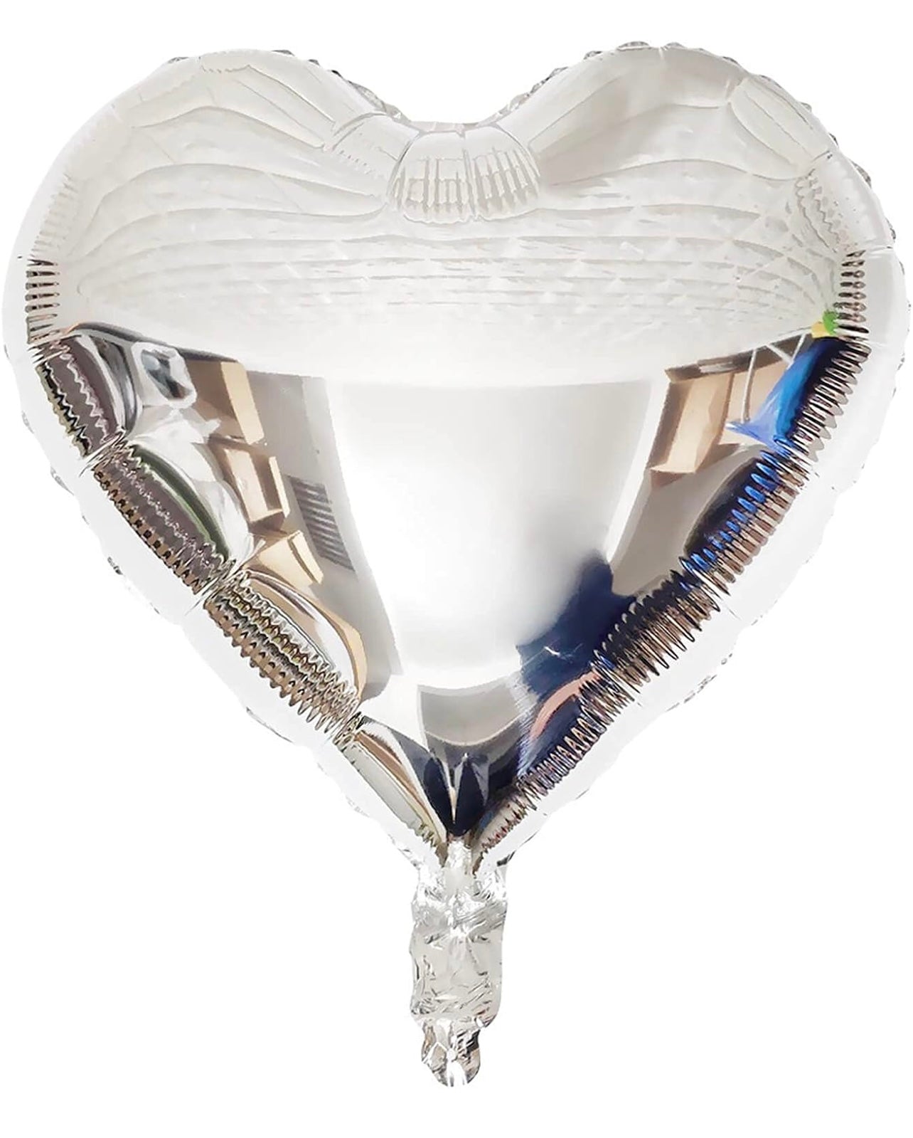 Heart Foil Balloon - Silver