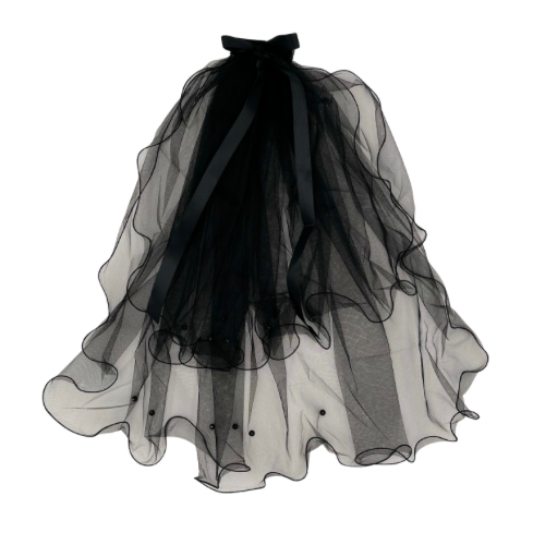 Veil & Bow - Black