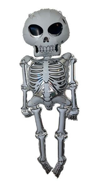 Foil Balloon - Skeleton 62"