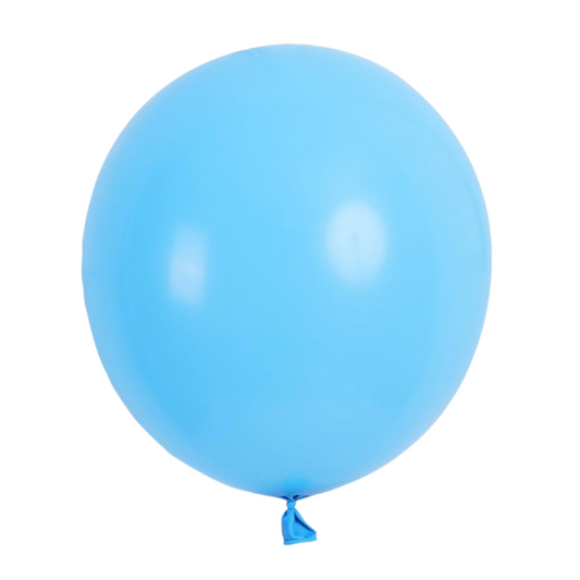 Solid Color Balloon - Light Blue 5"