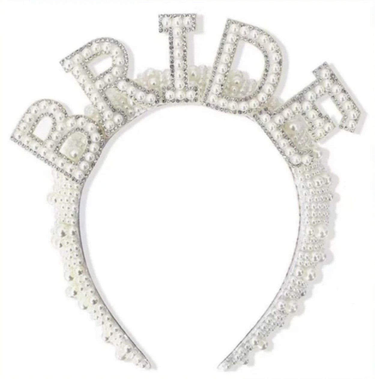 Accessory - "Bride" Pearl Headband